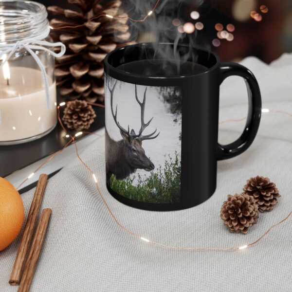 Black Mug (11oz, 15oz) Featuring A LEISURELY STROLL | Exclusive Photography by Fevold Photography - Image 6