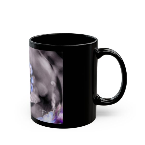 Black Mug (11oz, 15oz) Featuring BUBBLE BEE | Exclusive Photography by Fevold Photography - Image 3