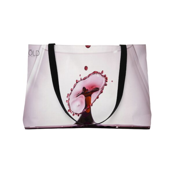 The Weekender Tote Bag.  Featuring SPLASH OF WINE | Exclusive Photography by Fevold Photography - Image 4