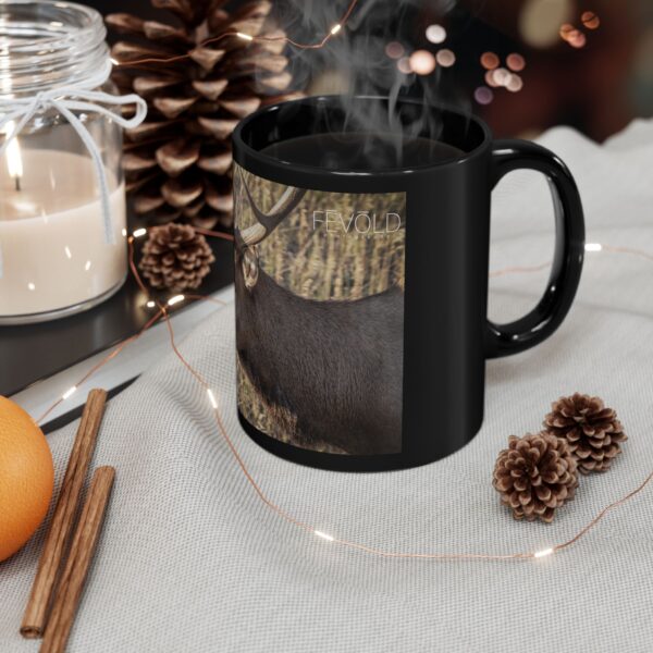 Black Mug (11oz, 15oz) Featuring WATCHING THE SUN'S DESCENT | Exclusive Photography by Fevold Photography - Image 6