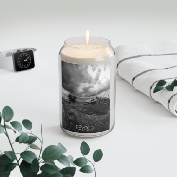 Scented Candle, 13.75oz Featuring NORTH DAKOTA BACKROADS | Exclusive Photography by Fevold Photography - Image 5