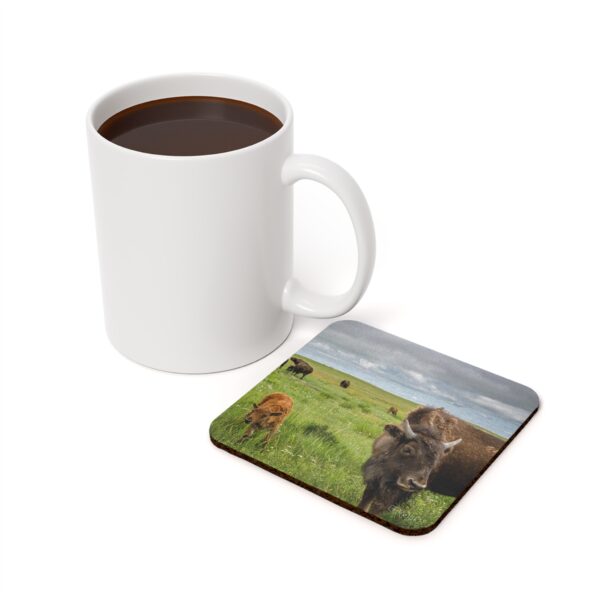 Cork Back Coaster featuring NEW TO THE HERD | Exclusive Photo by Fevold Photography - Image 3