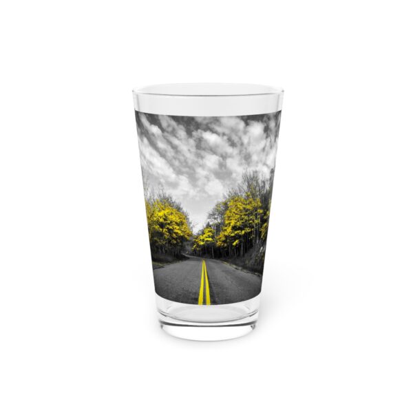 Pint Glass (16oz), Featuring LAST GLIMPSE OF AUTUMN | Exclusive photography by Fevold Photography