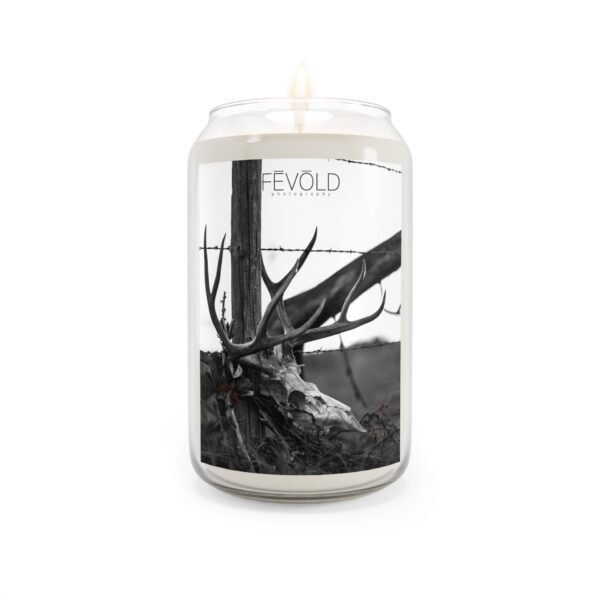 Scented Candle, 13.75oz Featuring KILL PILE | Exclusive Photography by Fevold Photography