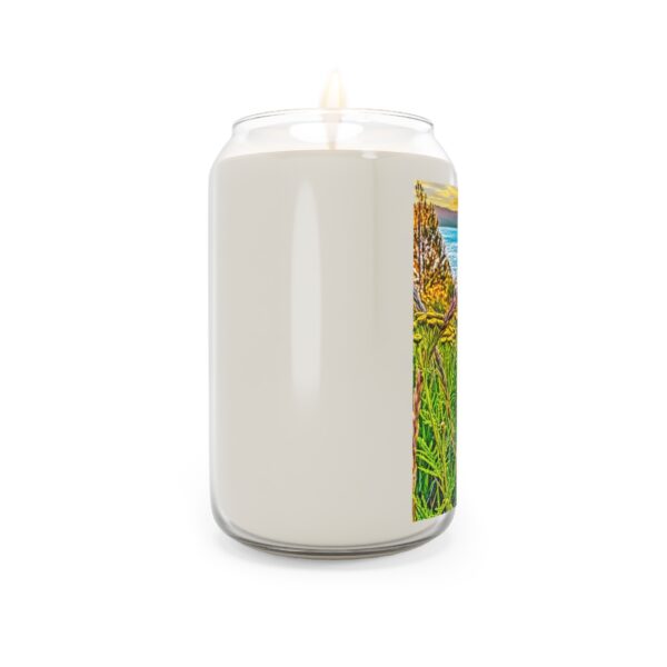 Scented Candle, 13.75oz Featuring SUNRISE OVER LAKE COEUR d'ALENE| Exclusive Photography by Fevold Photography - Image 3