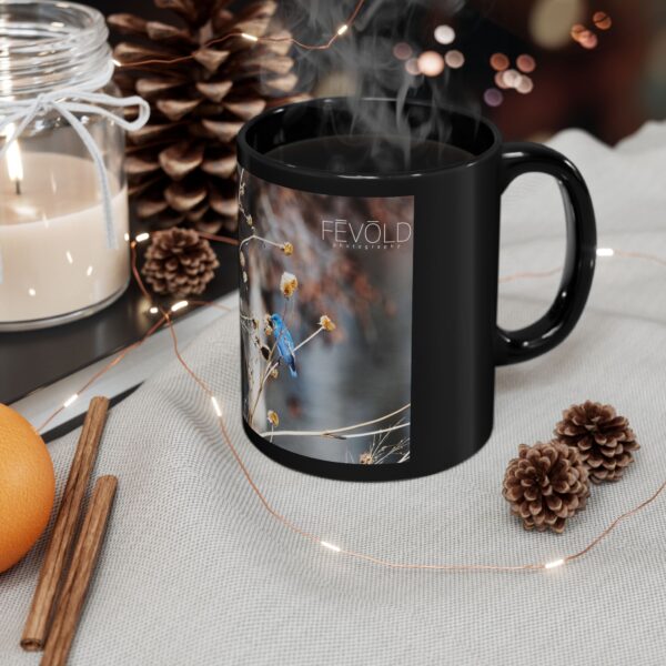 Black Mug (11oz, 15oz) Featuring SIGNS OF SPRING | Exclusive Photography by Fevold Photography - Image 6