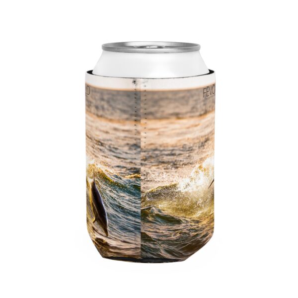 Can Cooler Sleeve featuring RACINGTHROUGH THE GOLDEN HOUR | Exclusive Photography by Fevold Photography - Image 4