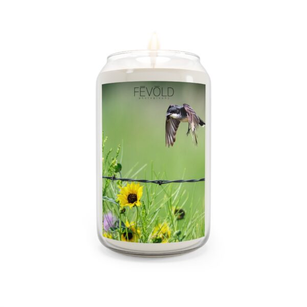 Scented Candle, 13.75oz Featuring EASTERN KINGBIRD | Exclusive Photography by Fevold Photography - Image 10