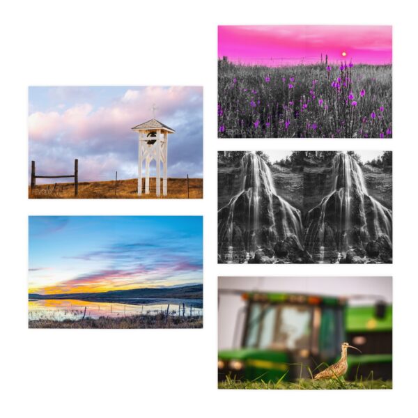 Multi-Design NEBRASKA Greeting Cards (5-Pack) Featuring | Exclusive Photography by Fevold Photography - Image 2