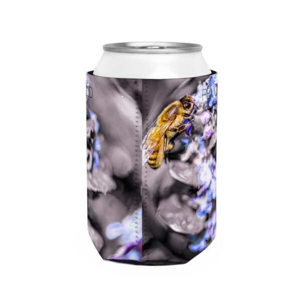 Can Cooler Sleeve featuring BUBBLE BEE | Exclusive Photography by Fevold Photography - Image 4