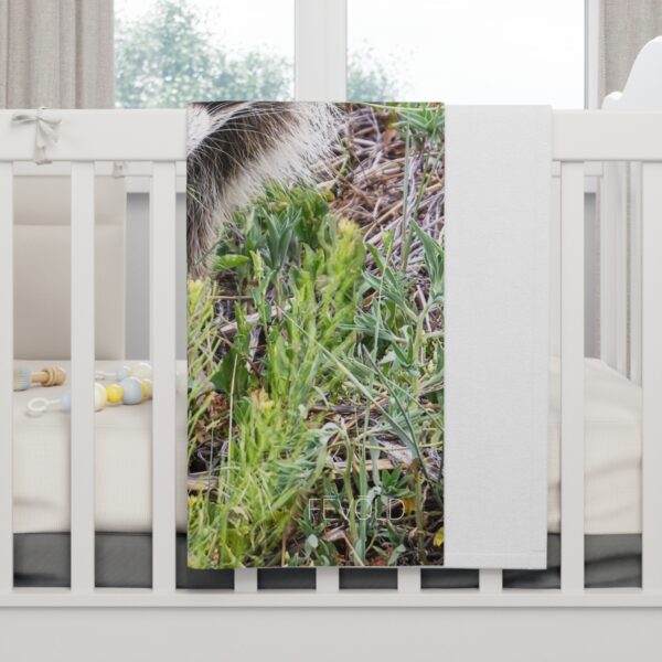 Fleece Baby Blanket featuring PLAYING INNOCENT | Exclusive Photography by Fevold Photography - Image 2