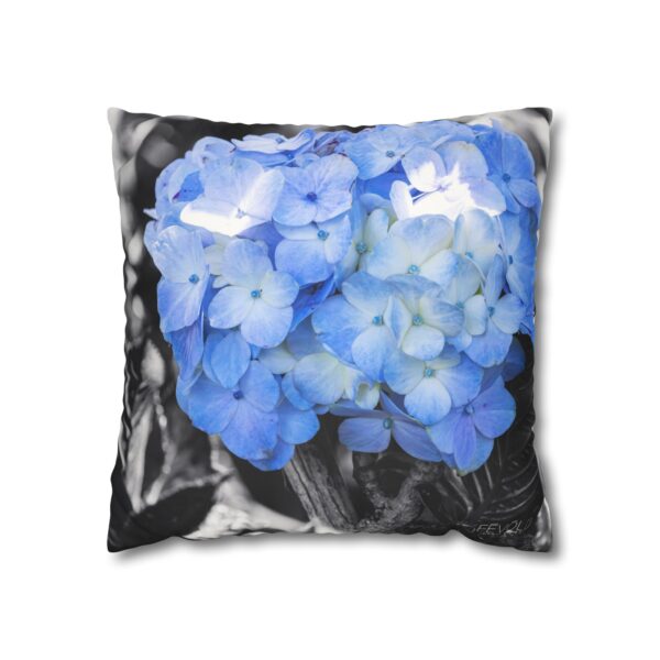 Uniquely Designed Faux Suede Square Pillowcase Featuring IN BLOOM | Exclusive Photography by Fevold Photography - Image 9