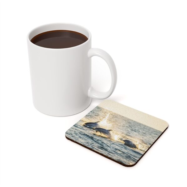 Cork Back Coaster featuring CRUISIN THE PACIFIC | Exclusive Photo by Fevold Photography