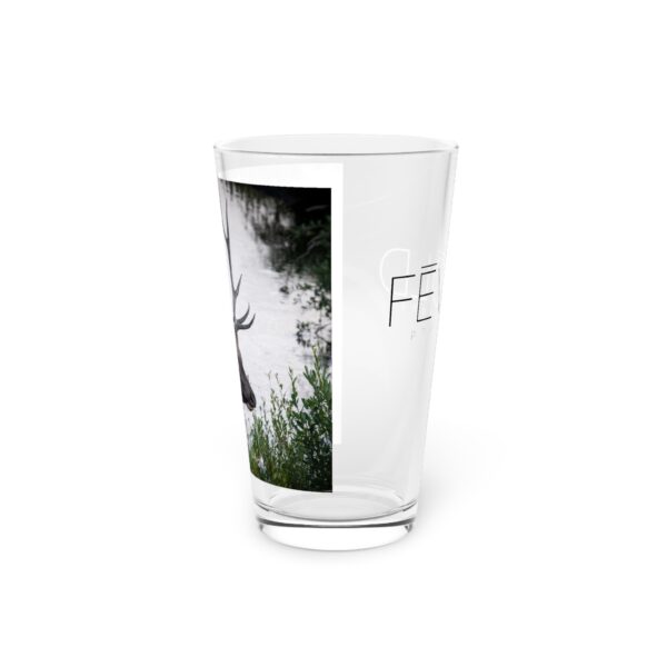 Pint Glass (16oz), Featuring A LEISURELY STROLL | Exclusive photography by Fevold Photography - Image 2