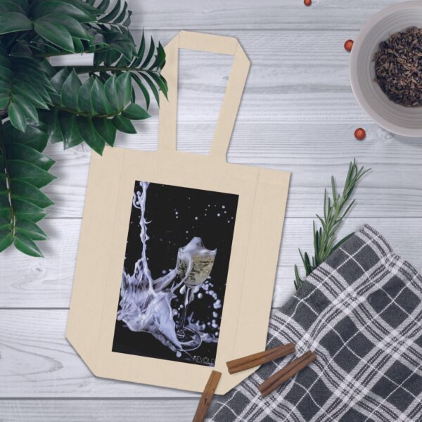 Double Wine Tote Bag featuring PARTY FOUL | Exclusive Photo by Fevold Photography - Image 3