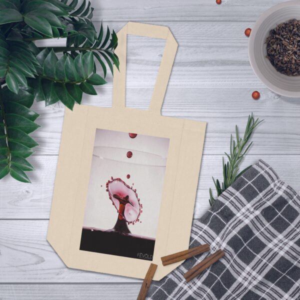 Double Wine Tote Bag featuring SPLASH OF WINE| Exclusive Photo by Fevold Photography - Image 3