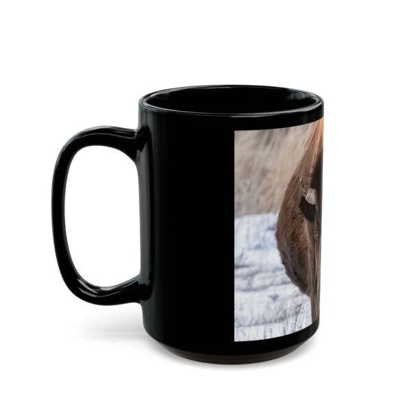 Black Mug (11oz, 15oz) Featuring NORTH DAKOTA ICON | Exclusive Photography by Fevold Photography - Image 3