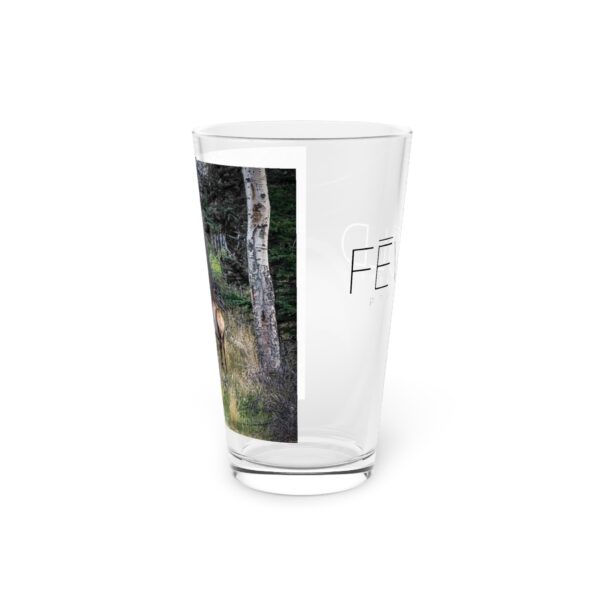 Pint Glass (16oz), Featuring PLAYING HARD TO GET | Exclusive photography by Fevold Photography - Image 5