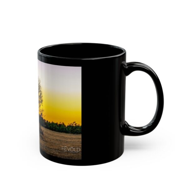 Black Mug (11oz, 15oz) Featuring LEAVING THE TREE STAND | Exclusive Photography by Fevold Photography - Image 3