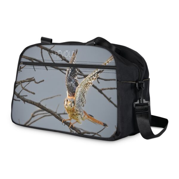 Fitness Handbag (with Shoulder Strap) Featuring AMERICAN KESTREL | Exclusive Photography by Fevold Photography