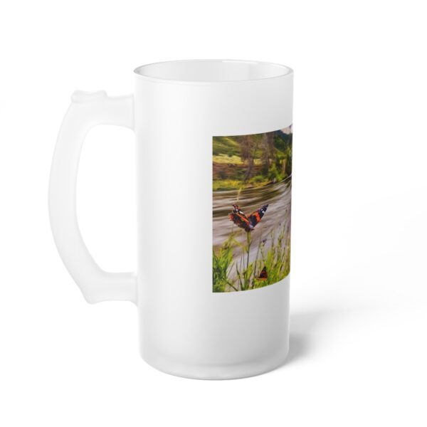 Frosted Glass Beer Mug Featuring SATURATED WITH SURREALISM | Exclusive Photography by Fevold Photography - Image 3