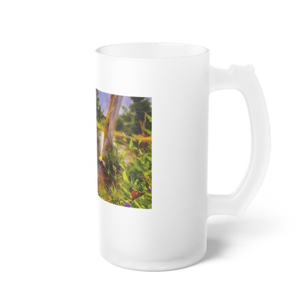 Frosted Glass Beer Mug Featuring SATURATED WITH SURREALISM | Exclusive Photography by Fevold Photography - Image 4