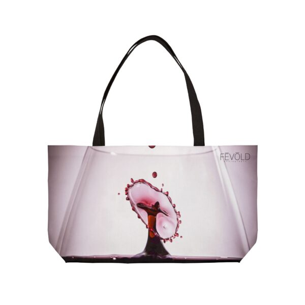 The Weekender Tote Bag.  Featuring SPLASH OF WINE | Exclusive Photography by Fevold Photography - Image 2