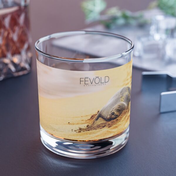 Rocks Glass, 10oz Featuring BEACH LIFE | Exclusive Photography by FEVOLD PHOTOGRAPHY