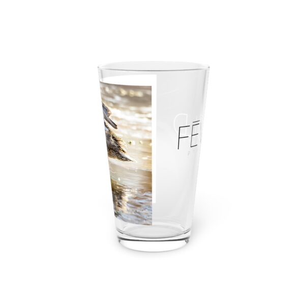 Pint Glass (16oz), Featuring DUCK LIPS | Exclusive photography by Fevold Photography - Image 5