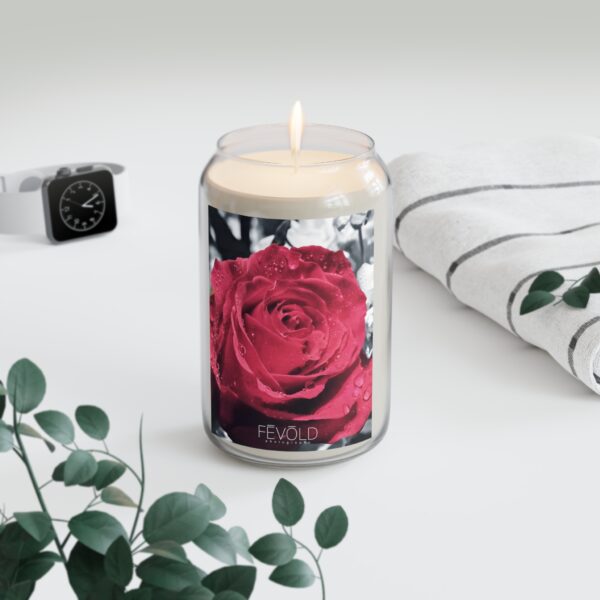 Scented Candle, 13.75oz Featuring SYMBOL OF LOVE| Exclusive Photography by Fevold Photography - Image 5