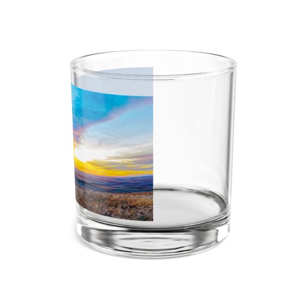 Rocks Glass, 10oz Featuring SUNSET FROM GOBBLERS KNOB - PHASE 1 | Exclusive Photography by FEVOLD PHOTOGRAPHY - Image 6