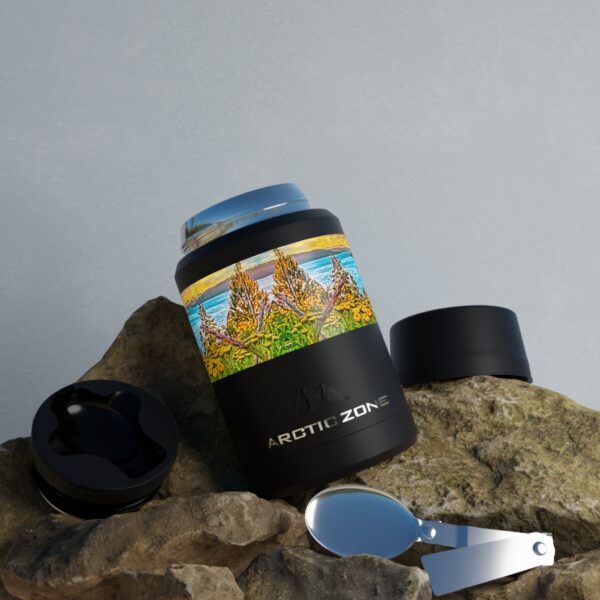 Titan Copper Insulated (hot/cold) Food Container Featuring SUNRISE OVER LAKE COEUR d'ALENE | Exclusive Photography by Fevold Photography - Image 3