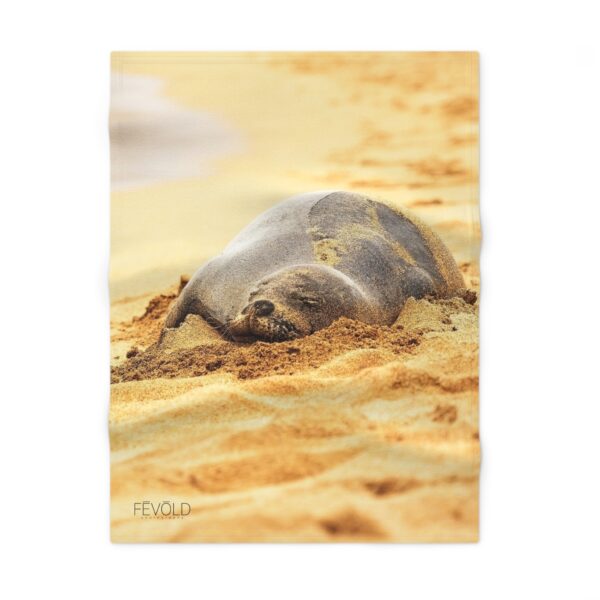 Fleece Baby Blanket featuring BEACH LIFE | Exclusive Photography by Fevold Photography - Image 3