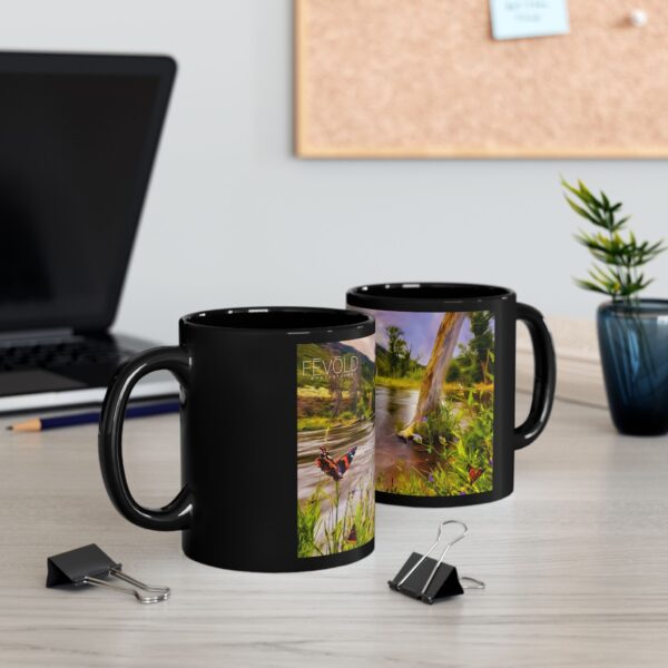 Black Mug (11oz, 15oz) Featuring SATURATED WITH SURREALISM | Exclusive Photography by Fevold Photography