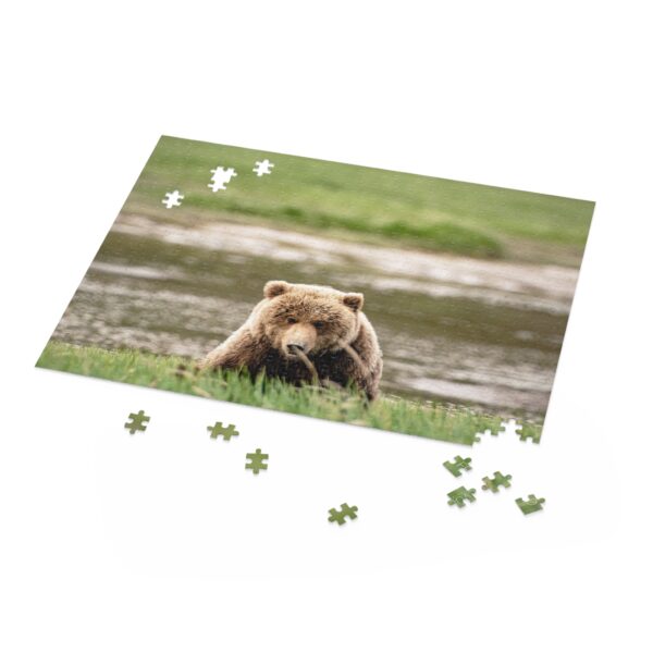 Puzzle (252-Piece) featuring BEAR STARE | Exclusive Photo by Fevold Photography