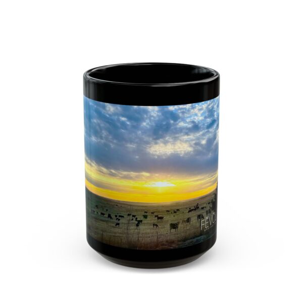 Black Mug (11oz, 15oz) Featuring RANCH LIFE | Exclusive Photography by Fevold Photography - Image 7