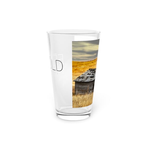 Pint Glass (16oz), Featuring STEP BACK IN TIME | Exclusive photography by Fevold Photography - Image 4