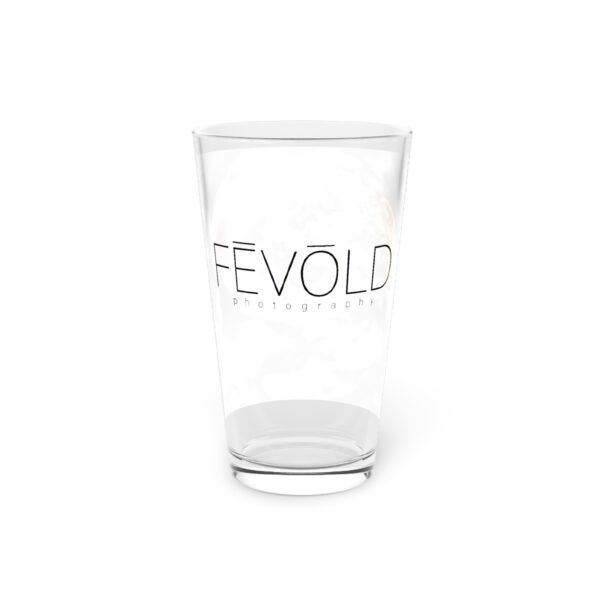 Pint Glass (16oz), Featuring BUBBLE BEE | Exclusive photography by Fevold Photography - Image 6