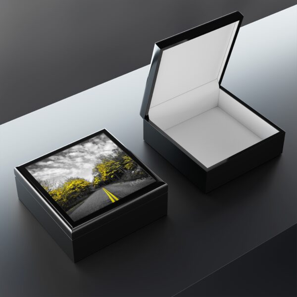 Jewelry/Keepsake Box featuring LAST GLIMPSE OF AUTUMN | Exclusive Photography by Fevold Photography