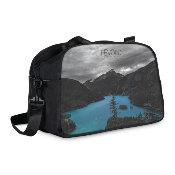 Fitness Handbag (with Shoulder Strap) Featuring DIABLO LAKE | Exclusive Photography by Fevold Photography