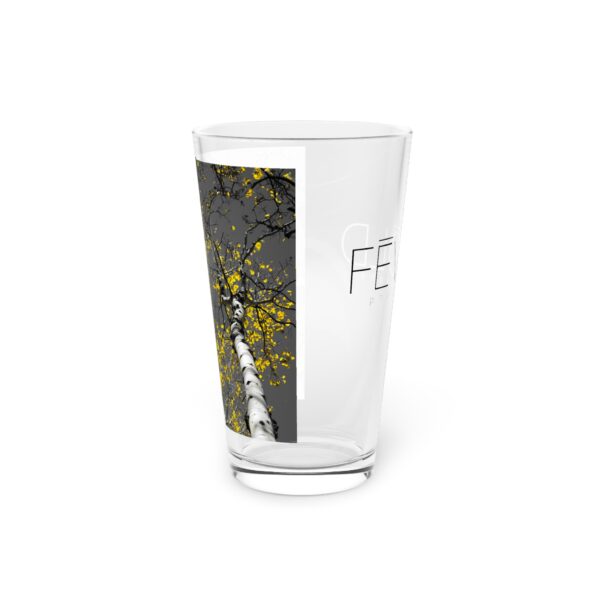 Pint Glass (16oz), Featuring GOLDEN STARS OF AUTUMN | Exclusive photography by Fevold Photography - Image 5