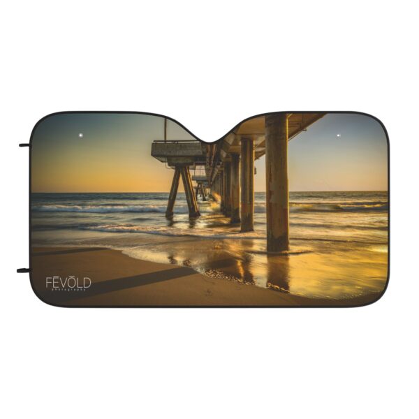 Car Sun Visor Featuring GOLDEN HOUR AT VENICE BEACH | Exclusive Photography by Fevold Photography - Image 2