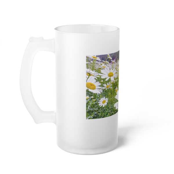 Frosted Glass Beer Mug Featuring PURE AS RAIN | Exclusive Photography by Fevold Photography - Image 3