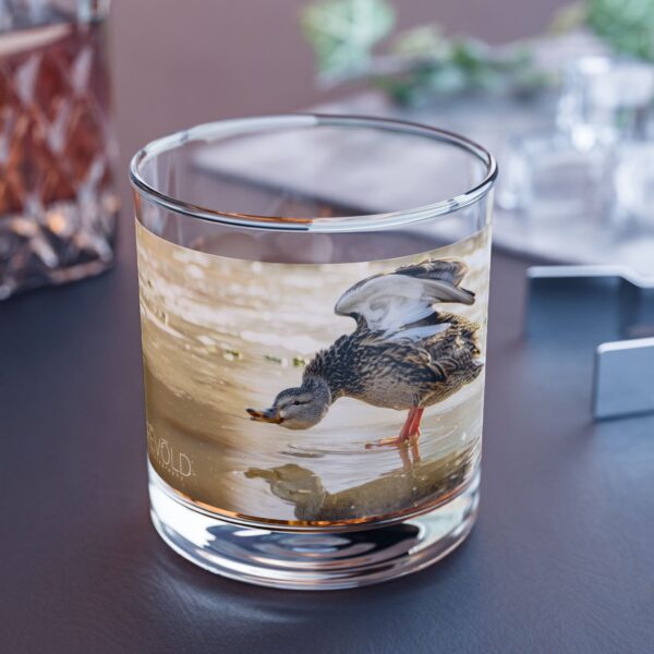 Rocks Glass, 10oz Featuring DUCK LIPS | Exclusive Photography by FEVOLD PHOTOGRAPHY - Image 2