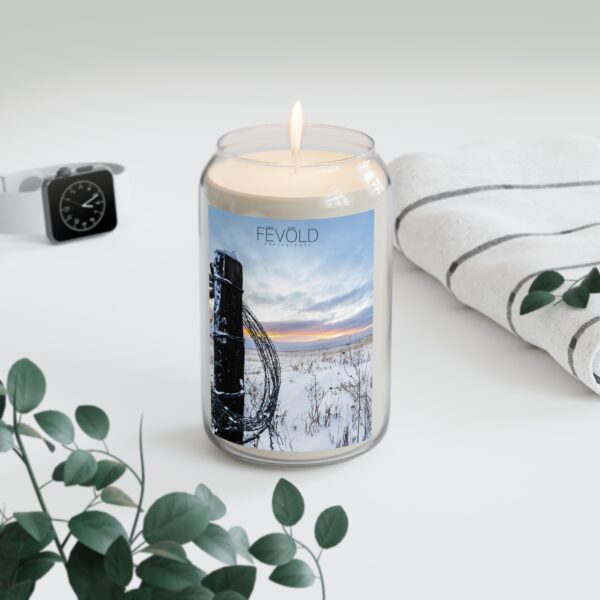 Scented Candle, 13.75oz Featuring THE MORNING AFTER | Exclusive Photography by Fevold Photography - Image 5