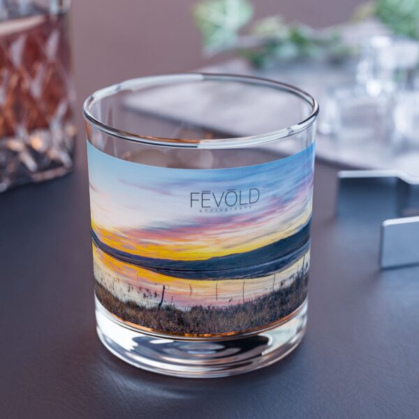 Rocks Glass, 10oz Featuring SANDHILLS SUNSET | Exclusive Photography by FEVOLD PHOTOGRAPHY