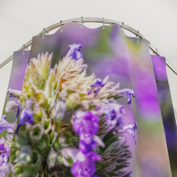 Shower Curtain featuring LIVING ITS BEST LIFE | Exclusive Photo by Fevold Photography - Image 2