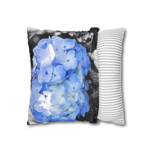 Uniquely Designed Faux Suede Square Pillowcase Featuring IN BLOOM | Exclusive Photography by Fevold Photography - Image 8