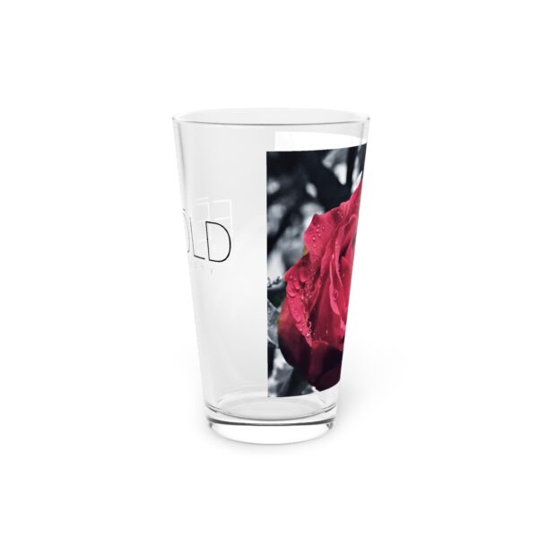 Pint Glass (16oz), Featuring SYMBOL OF LOVE | Exclusive photography by Fevold Photography - Image 4