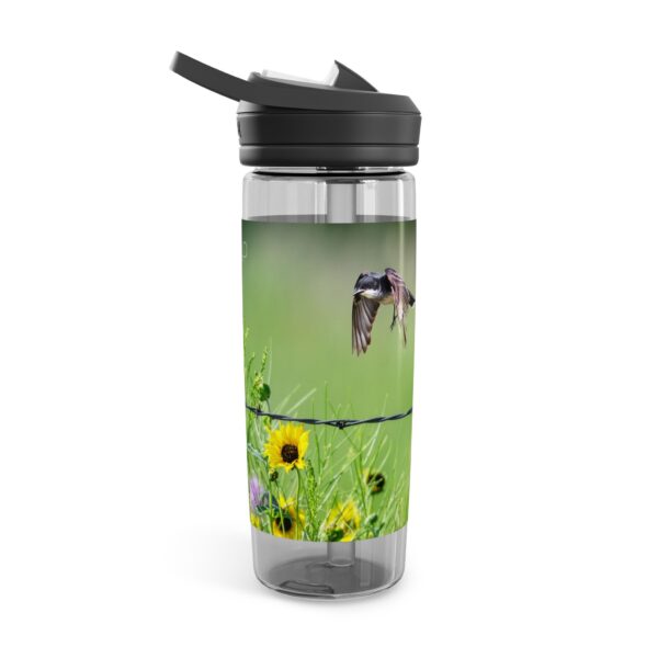 CamelBak Eddy®  Water Bottle, 20oz or 25oz | Featuring WESTERN KINGBIRD CHECKING OUT THE WILDFLOWERS | Exclusive Photography by Fevold Photography - Image 10